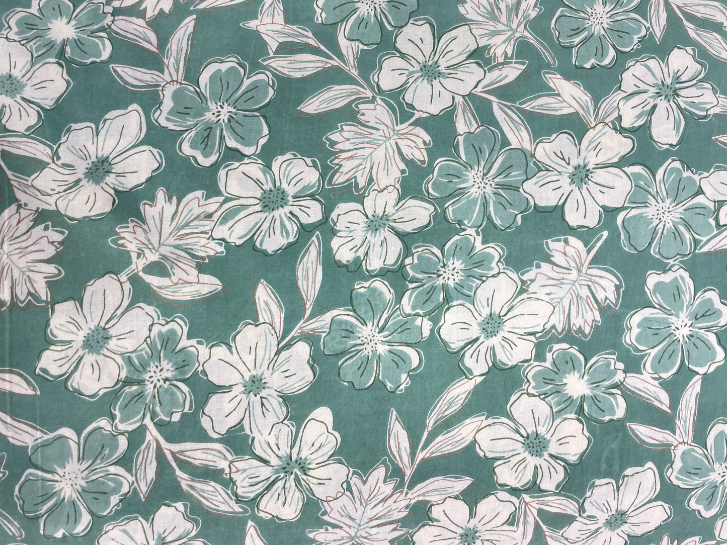 Short Kurti Light Green and White