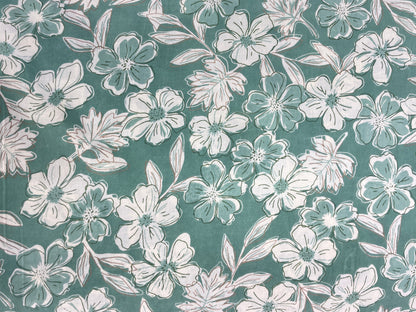 Short Kurti Light Green and White