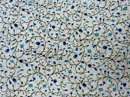 Short Kurti Multicolour white blue